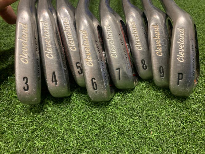 3-PW Men's Right Handed Extra Stiff Flex Steel Shaft Dynamic mct Iron Set