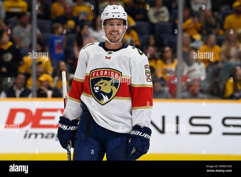 Nick Cousins Jersey- Authentic Florida Panthers Nick Cousins