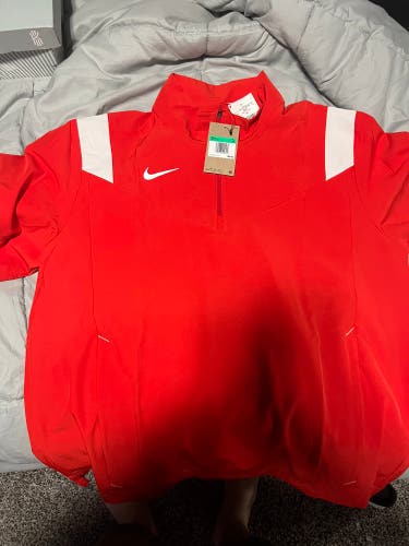 Nike Baseball Warm Up Jacket Red New XL Nike Jacket