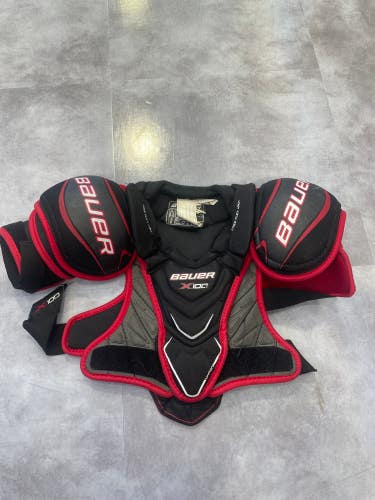 Junior Used Small Bauer Vapor X100 Shoulder Pads