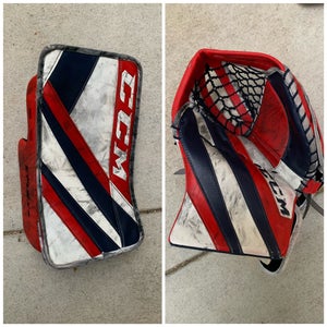 Used Regular Pro Stock EFlex 5 Glove and Blocker