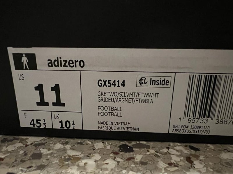 Used Size 11 (Women's 12) Adidas adizero