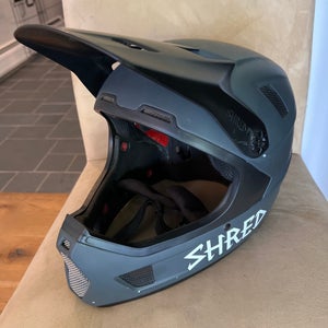 Shred downhill biking helmet