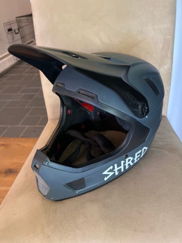 Shred downhill biking helmet