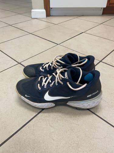 Blue Men's Metal Low Top Alpha Huarache Elite