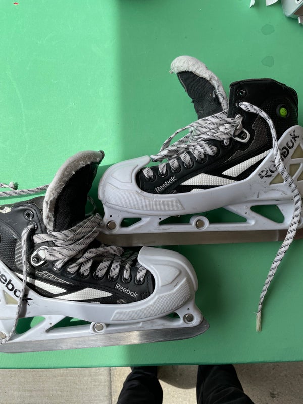Used Reebok 12k Size 4 D Ice Hockey Goalie Skates – Kleen 'N' Hard Sports