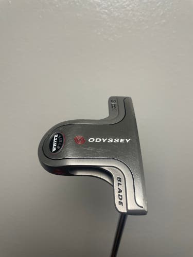 Odyssey White Steel 2 Ball Blade Putter 35”