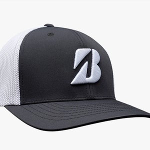NEW Bridgestone Eco Mesh Gray Flexfit Adjustable Snapback Hat/Cap