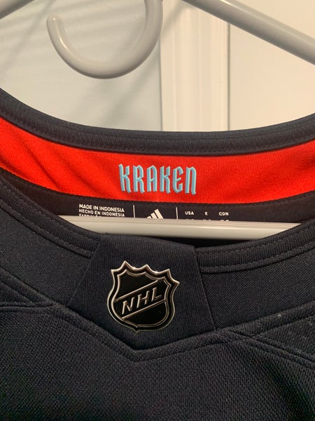 Jordan Eberle Seattle Kraken Adidas 2022 Primegreen Reverse Retro Authentic  NHL Hockey Jersey