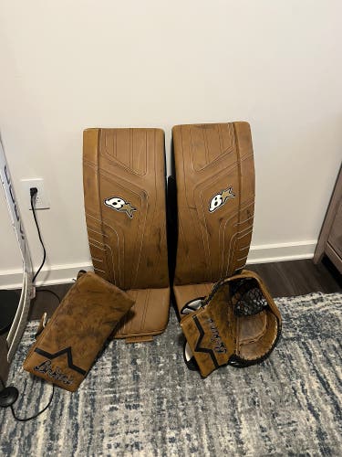 Optik 9.0 (pads), G-netik 5.0 Glove & blocker