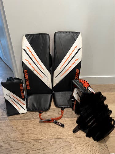 34" Regular Pro Stock Hyperlite Goalie Full Set