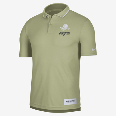 new mens XL nike oregon ducks campus collection polo shirt dri-fit
