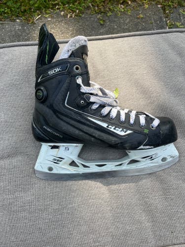 Used CCM Regular Width Size 9 RibCor 50K Hockey Skates