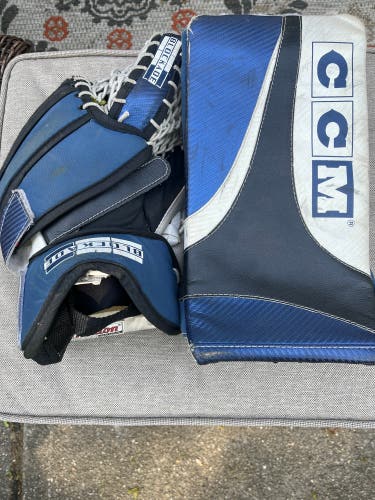 Ccm blocker and glove