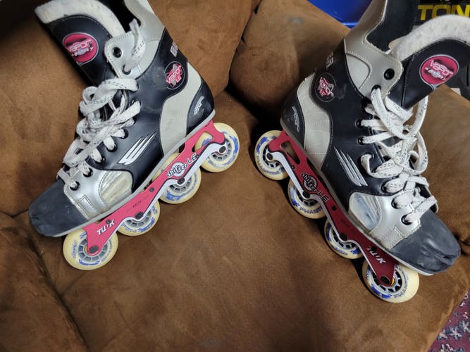 Used Bauer Vapor LE Inline Skates Regular Width Size 9