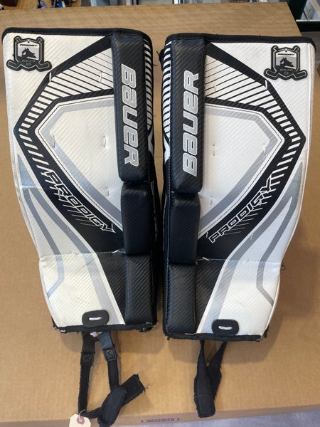Small Bauer Prodigy 3.0 Goalie Leg Pads