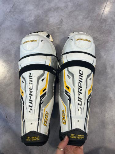 Used Bauer Supreme S190 Shin Pads