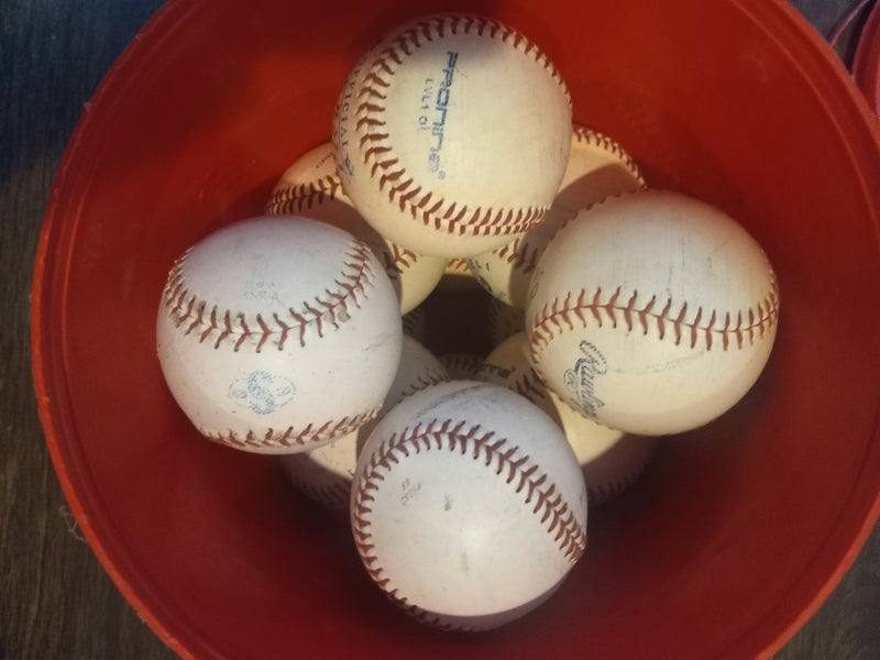 Used Rawlings Baseballs 12 Pack (1 Dozen)
