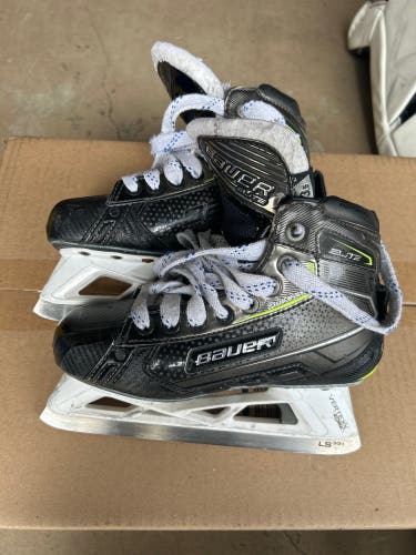 Used Bauer Junior Size 3.5 Elite Goalie Skates