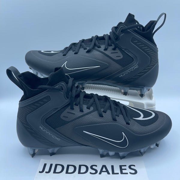 Nike Alpha Huarache 8 Elite LAX Lacrosse Cleats Black CW4440-011 Men’s Sz 9.5