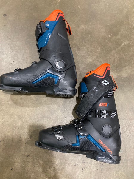 Used Men's Salomon S Max 120 All Mountain & Carving Ski Boots (324mm) Stiff (120)
