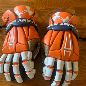 Used Player's Under Armour Large Command Pro Lacrosse Gloves