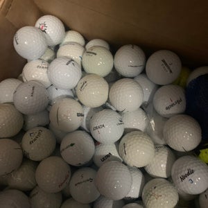 golf balls 80 pc used Mixed brands