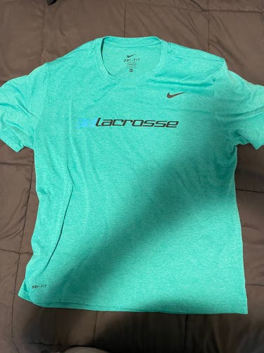 3d LACROSSE NIKE T-SHIRT - XL ( DRI-FIT)