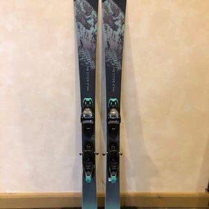 2023 Nordica Wild Belle Skis With Integrated Marker Bindings 162cm