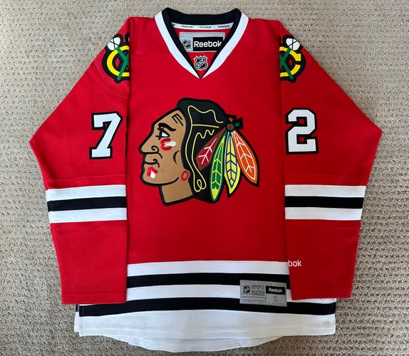 Excellent Condition Reebok Premier Artemi Panarin #72 Chicago Blackhawks Jersey - Size Small