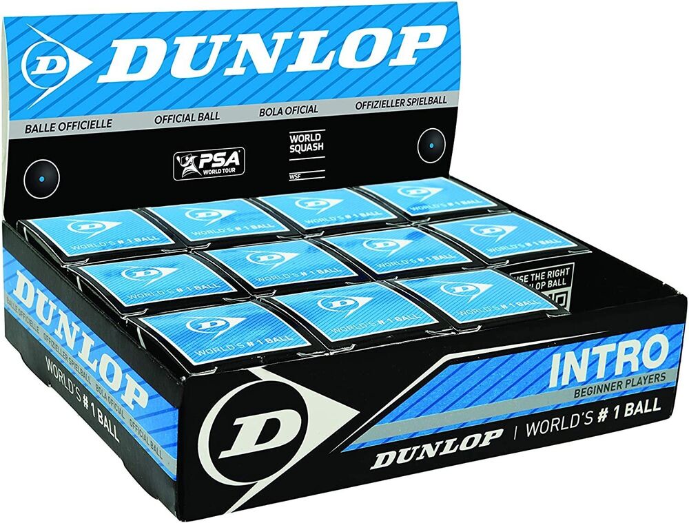 Dunlop Progress Squash Ball - 12 Ball Box