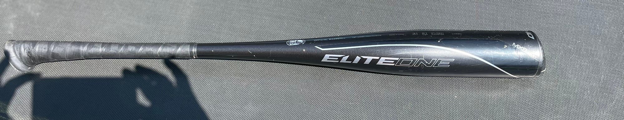 Used 2020 Alloy (-10) 21 oz 31" Elite One Bat
