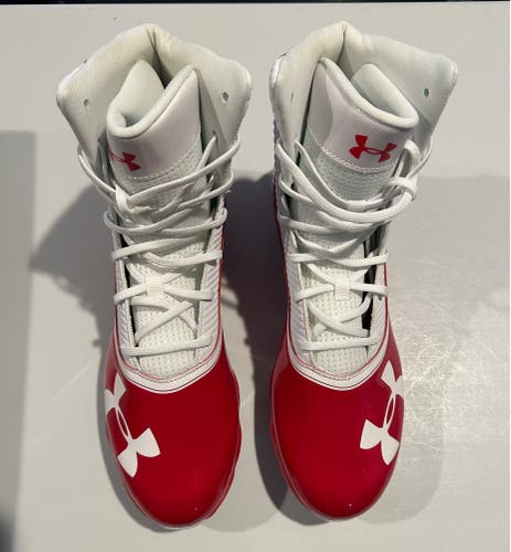 Men's Molded Cleats High Top Highlight-Size 12