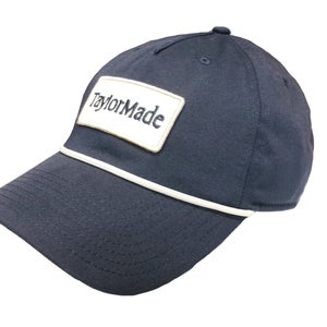 NEW TaylorMade Vintage 5 Panel Rope Navy Adjustable Snapback Golf Hat/Cap