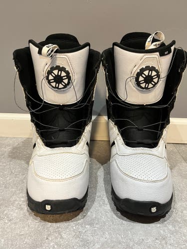 Men's Used Size 13 (Women's 14) Burton Jet BOA Snowboard Boots Stiff Flex All Mountain