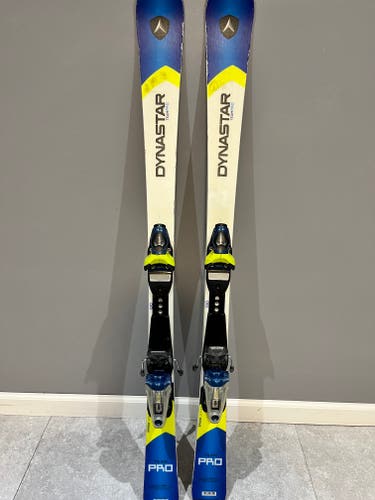 Used Unisex Dynastar 130 cm Racing Speed Team Pro Skis With Bindings