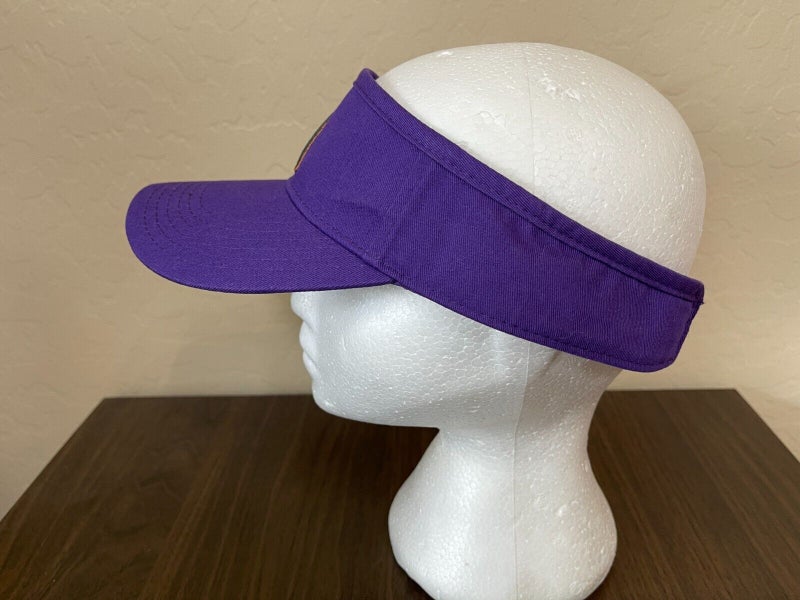 Arizona Diamondbacks Dbacks MLB BASEBALL VINTAGE LOGO Purple Visor Cap Hat!