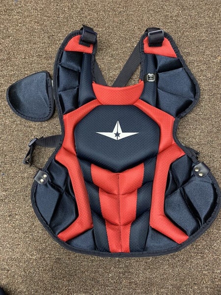 All Star System 7 Axis Youth 10-12 Catchers Gear Set - Solid Red |  SidelineSwap