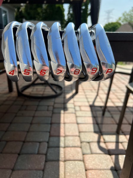 Men's Left Hand Stiff Flex Steel Shaft AMP Iron Set