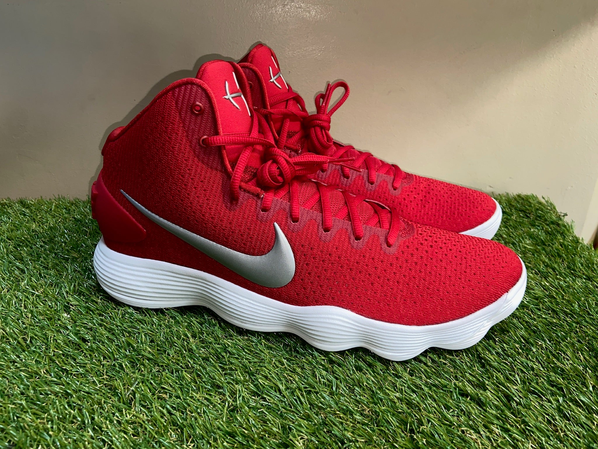 Nike Hyperdunk 2017 TB Promo Red White Basketball Shoes Mens 14 NEW |