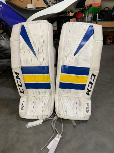 Used 24" CCM Premier P2.5 Goalie Leg Pads