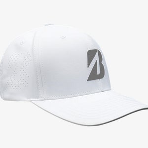 NEW Bridgestone Performance Tech White Adjustable Snapback Hat/Cap