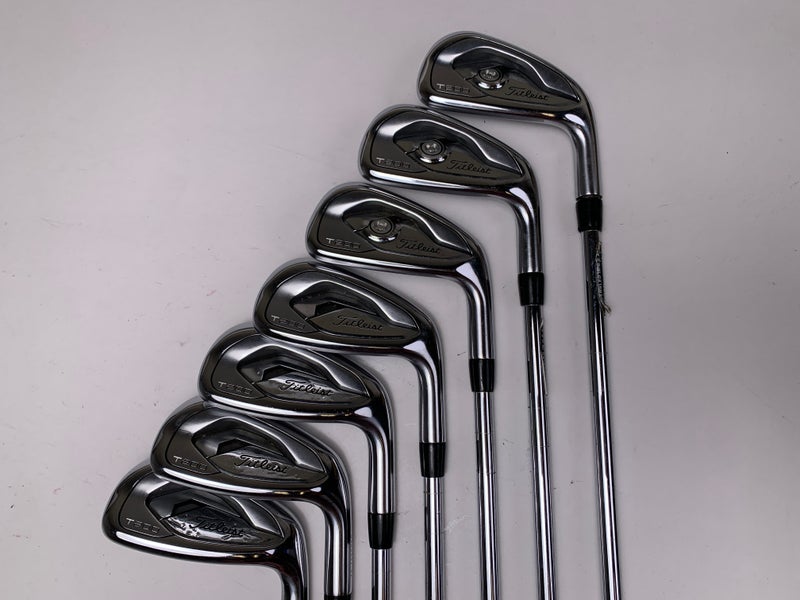 Titleist T200 Iron Set 5-PW+AW True Temper AMT Black R300 Regular Steel Mens RH