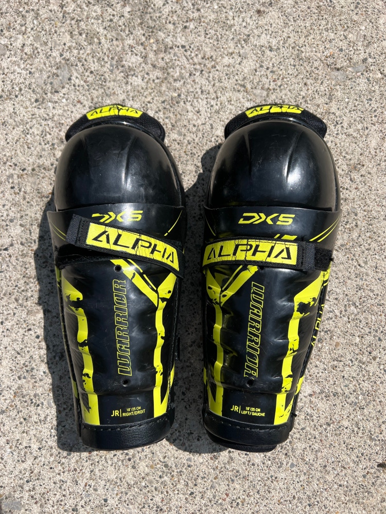 Used Warrior alpha dx Shin Pads