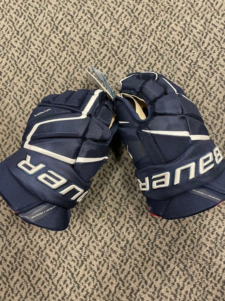 Bauer Navy Vapor 3X Pro size size 14” gloves