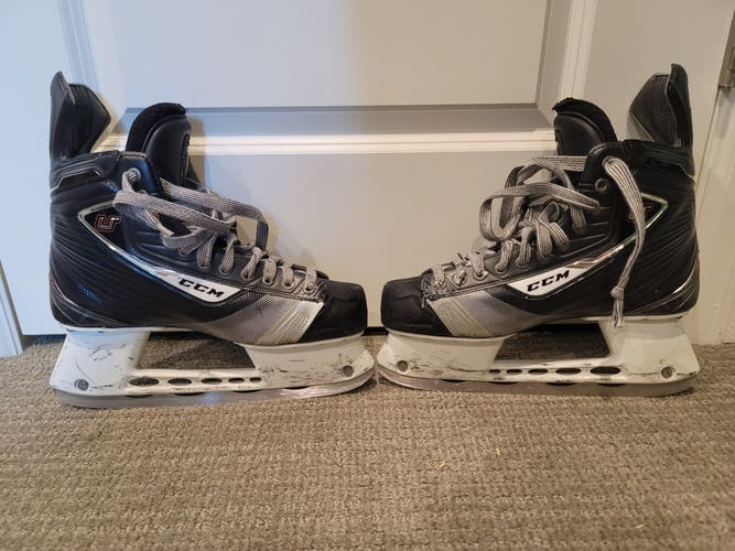 Senior Used CCM U+ 12 Hockey Skates Size 9.5