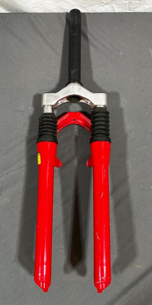 Vintage SR Suntour 7500 Red Mountain Bike Suspension Fork 185mm 1