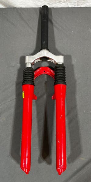 Vintage SR Suntour 7500 Red Mountain Bike Suspension Fork 185mm 1