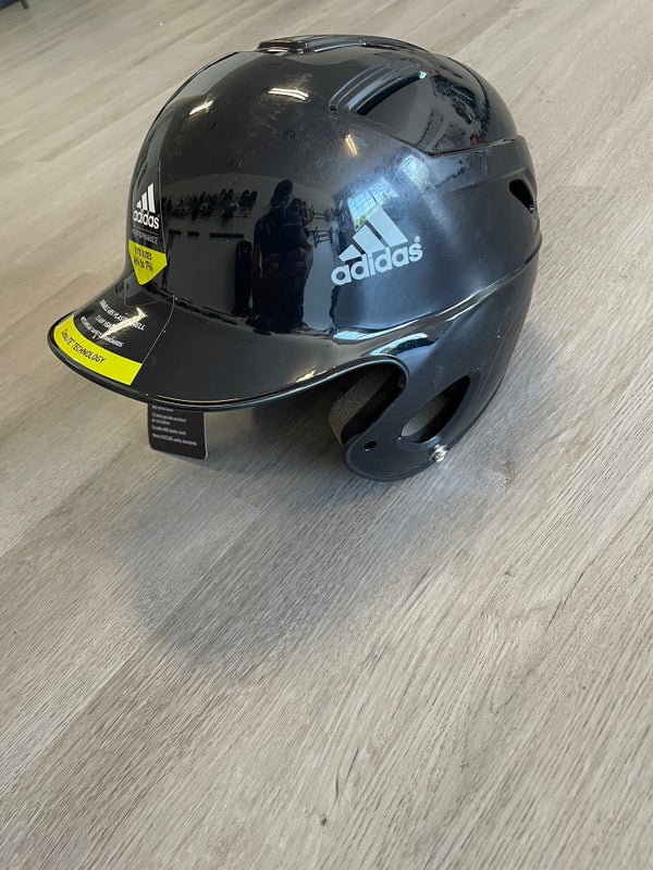 New 6 3/8 7 1/8 Adidas Triple Stripe Batting Helmet SidelineSwap