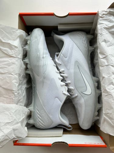 White Men's Size 11.5 (Women's 12.5) Low Top Huarache